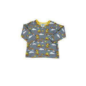 JECO Rubber Duck Rain Long Sleeve Shirt Gray Size 18-24 Months